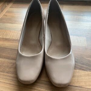 Zara Beige Women's Heels